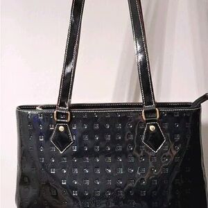 Elegant ARCADIA Black Tote Bag